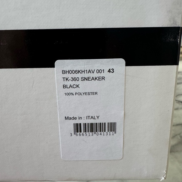 Givenchy sneakers - black size 43 - 100% polyester - Picture 5 of 7
